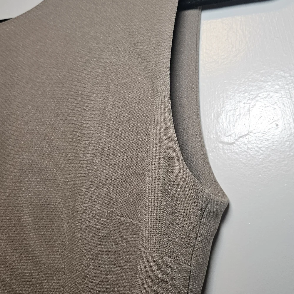 BCBG Strapless Tan Dress